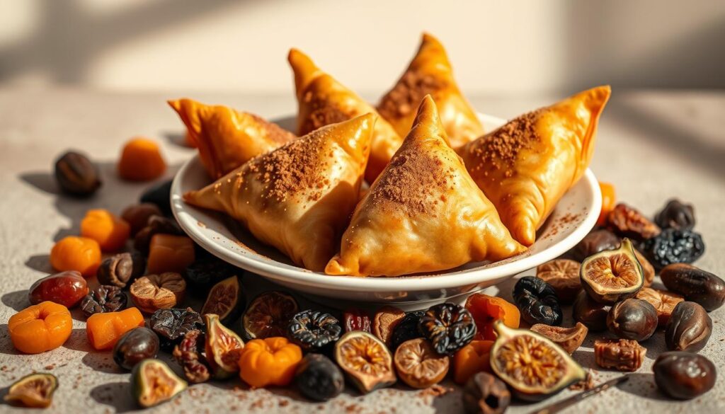 dry fruit samosa healthy in winter