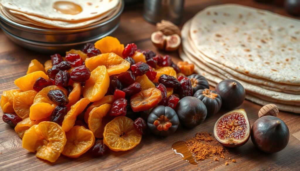 healthy dry fruit samosas ingredients